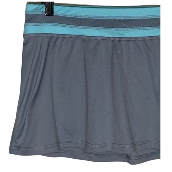 Champion Duo Dry Active Skort XS Gray Blue Tennis Running Gym Skirt - Picture 2 of 13